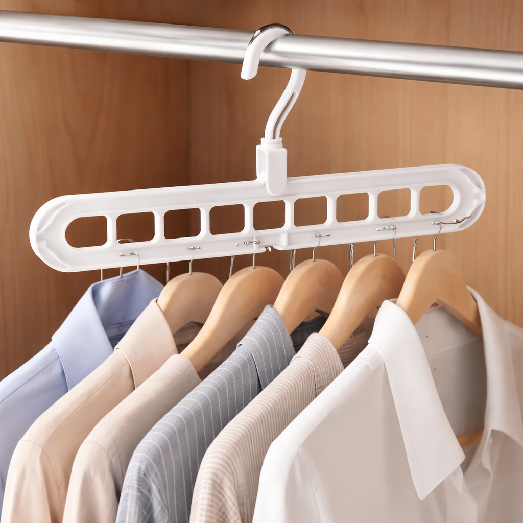 ClosetIQ® 360° 9 In 1 Diverse Hanger 🧠