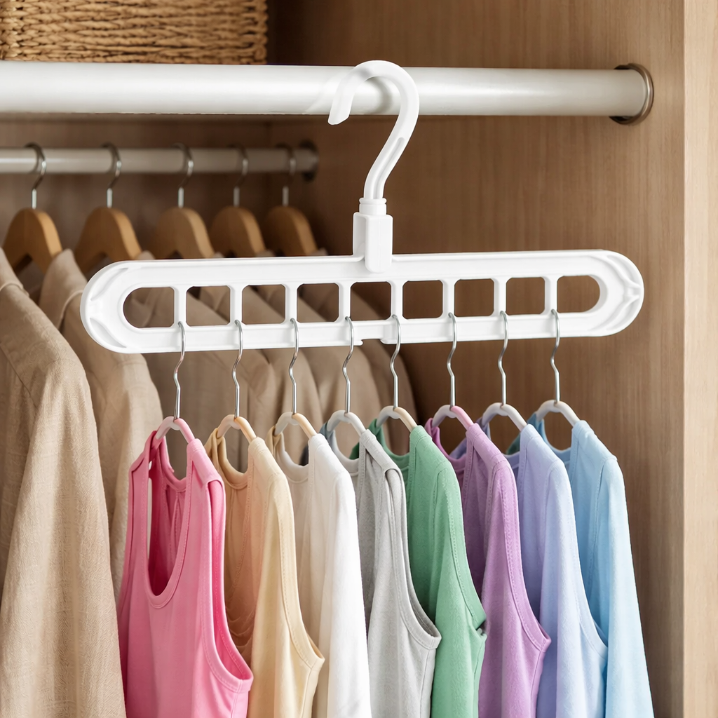 ClosetIQ® 360° 9 In 1 Diverse Hanger 🧠