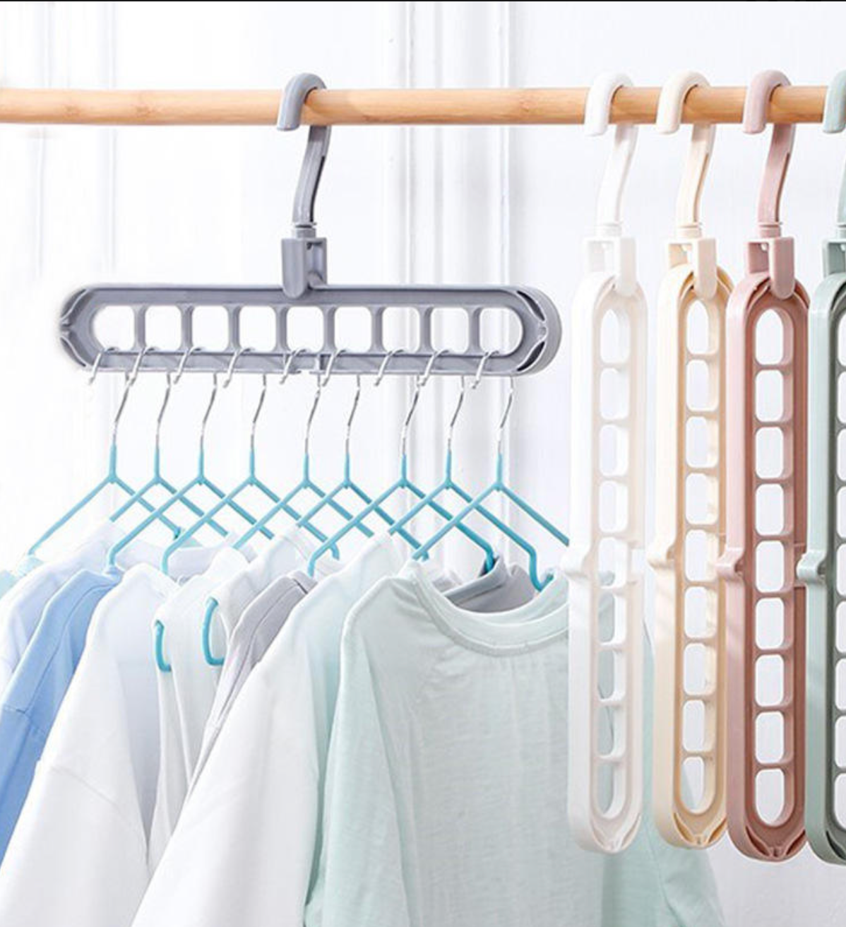 ClosetIQ® 360° 9 In 1 Diverse Hanger 🧠