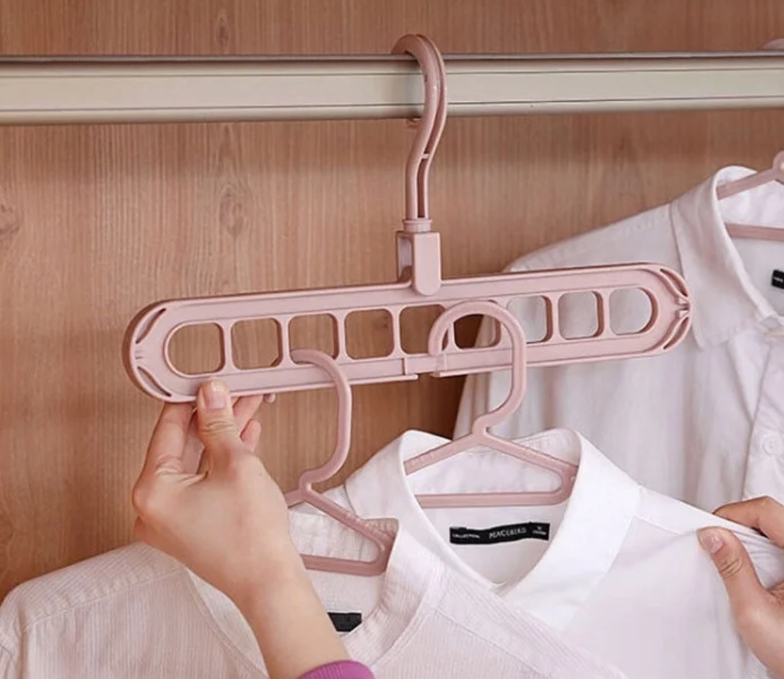ClosetIQ® 360° 9 In 1 Diverse Hanger 🧠