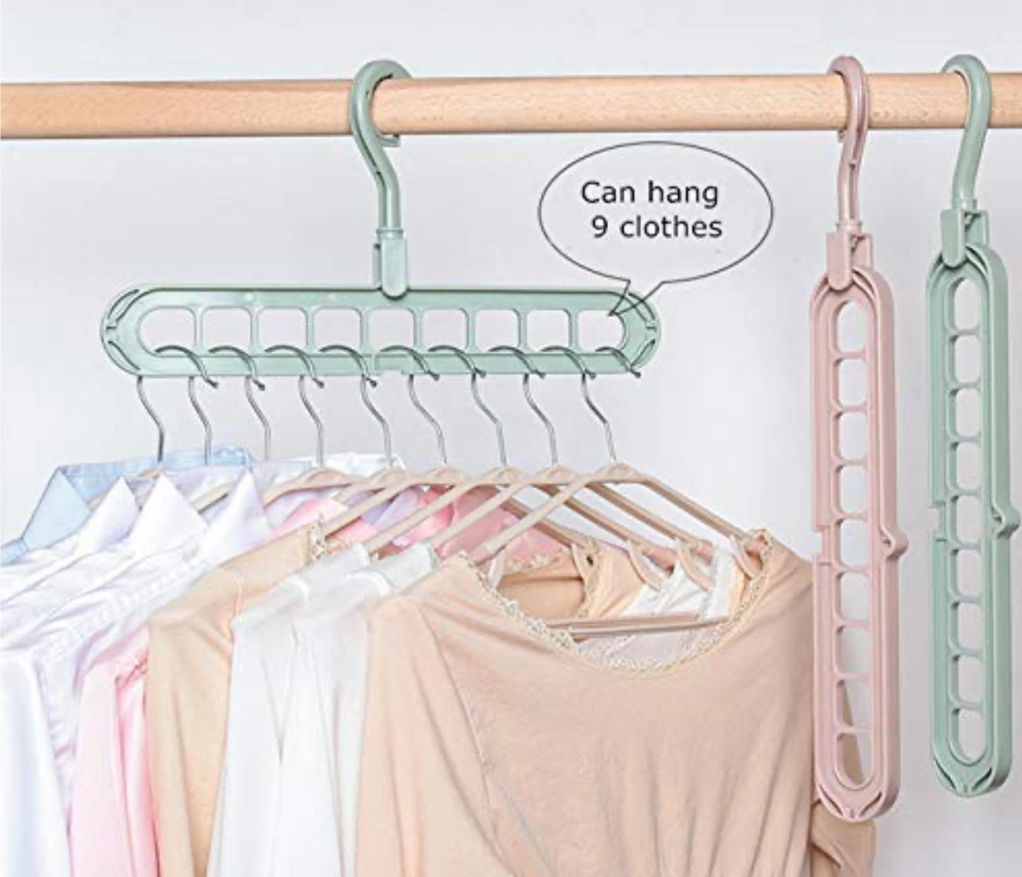 ClosetIQ® 360° 9 In 1 Diverse Hanger 🧠